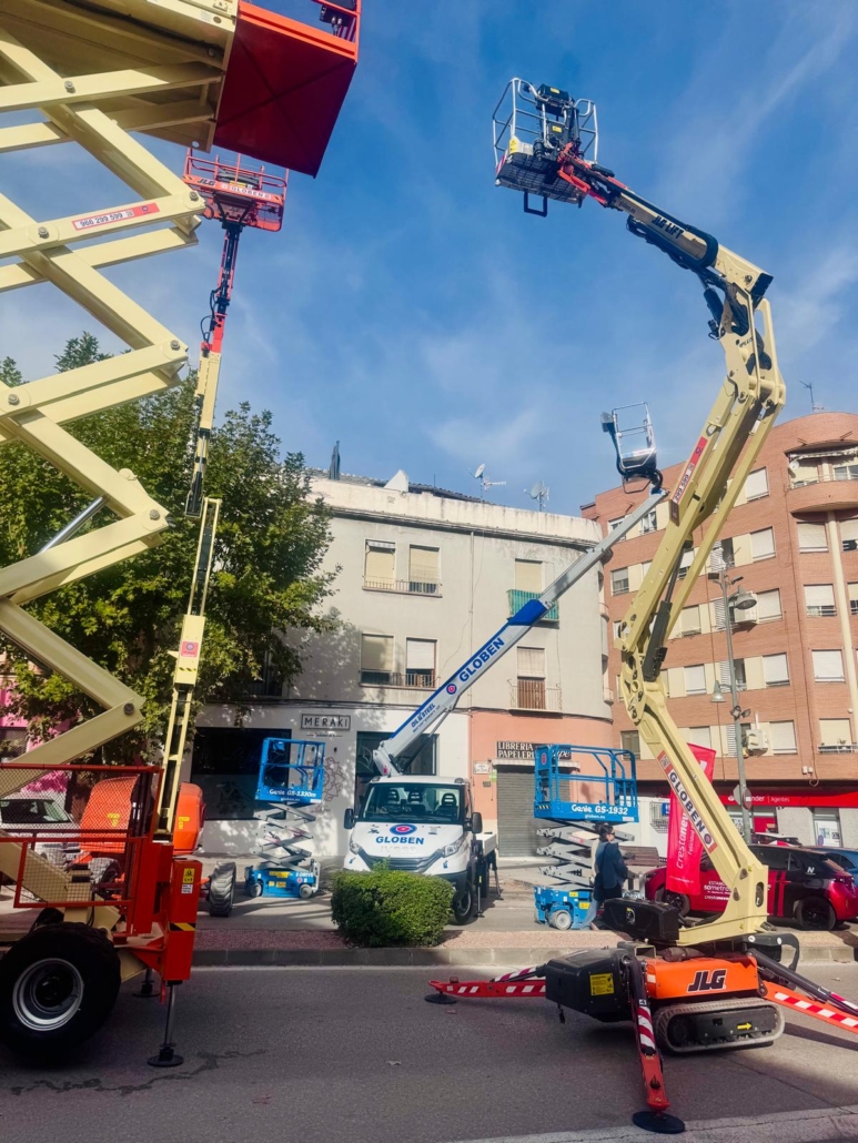 alquiler de plataformas elevadoras