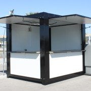 Caseta bar o kiosko de 3 x 2,4 metros
