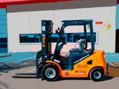 Alquiler de carretillas elevadoras 4x4 Samuk