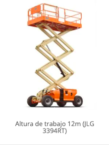 alquiler tijeras elevadoras
