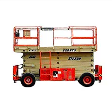 Working height 17m (JLG 500RTS)