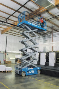 alquiler Plataforma elevadora tijera