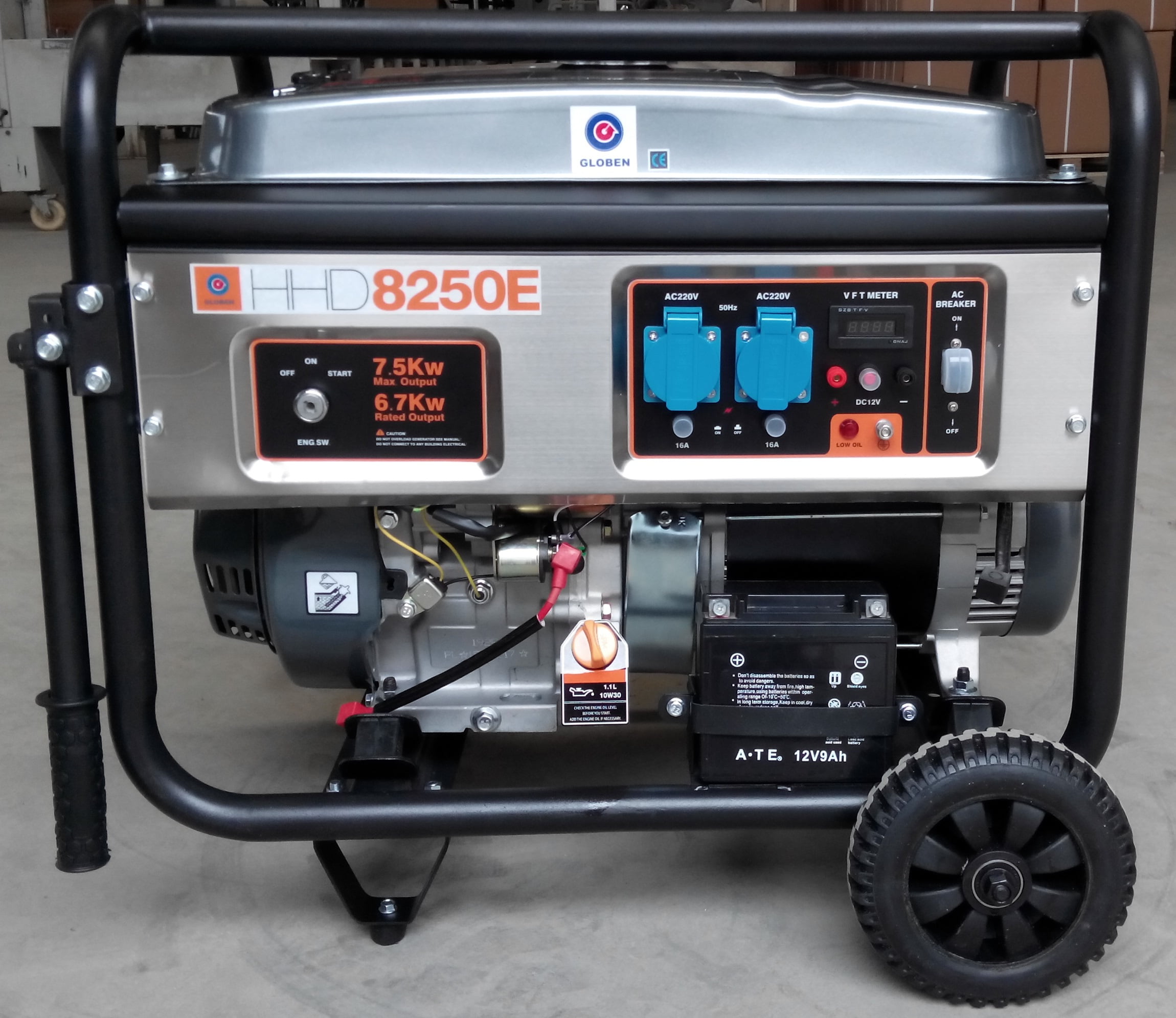 Generador gasolina HHD8250E