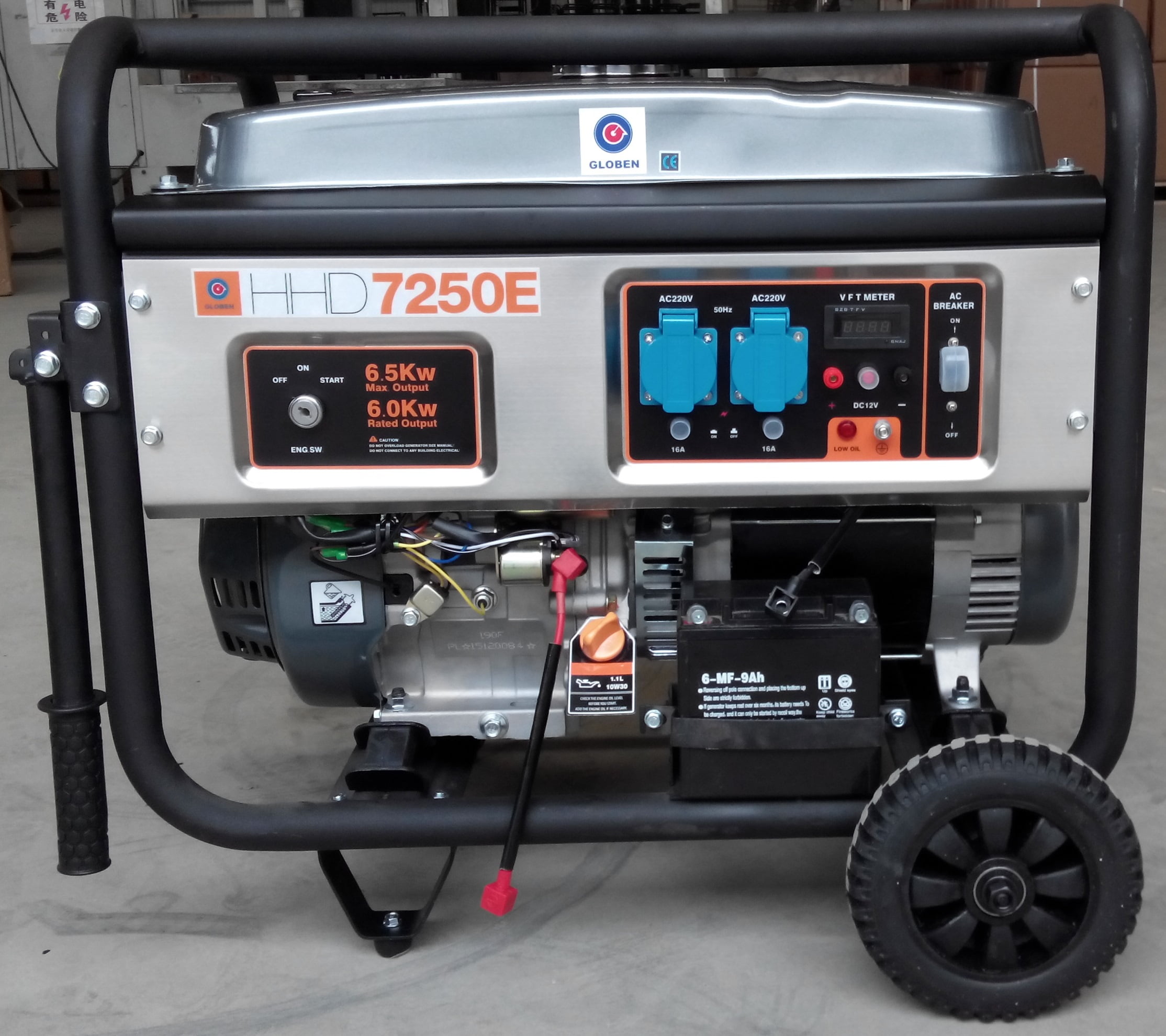 Generador gasolina HHD7250E