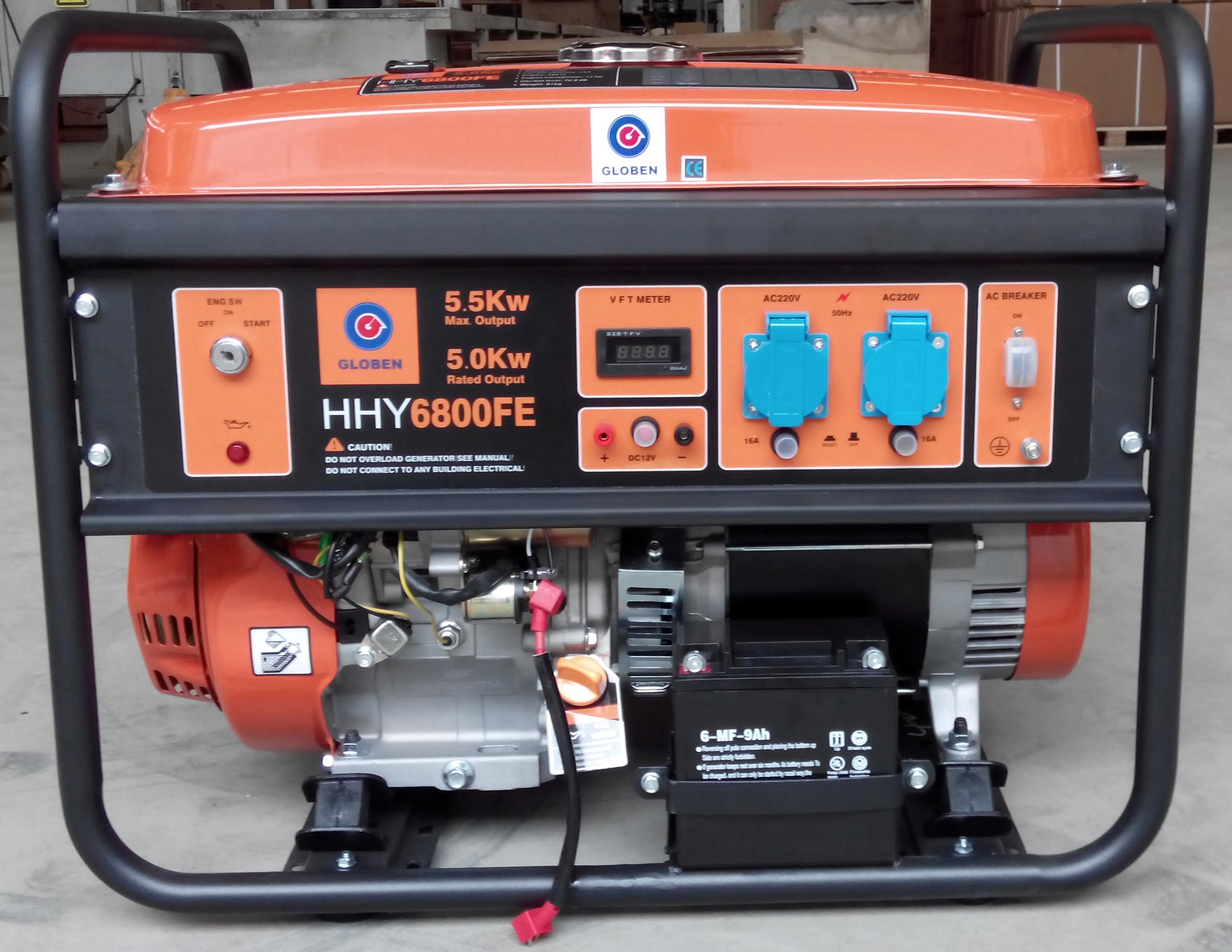 Generador gasolina HHY6800FE