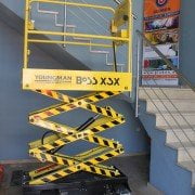 Plataforma tijera eléctrica Modelo BoSS Altura de trabajo 5,2m