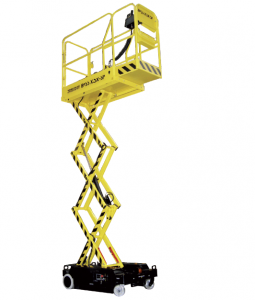 Plataforma tijera eléctrica Modelo BoSS X3X-SP Altura de trabajo 5,14m