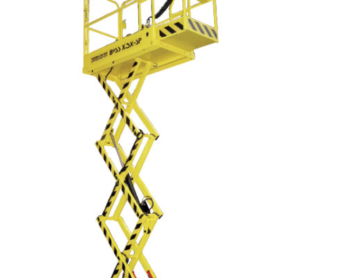 Plataforma tijera eléctrica Modelo BoSS X3X-SP Altura de trabajo 5,14m