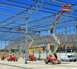 alquiler de plataforma articulada diesel 16 m