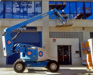 alquiler de plataforma articulada diesel 20m