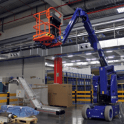 Plataforma articulada eléctrica JLG E300AJP altura de trabajo de 11m