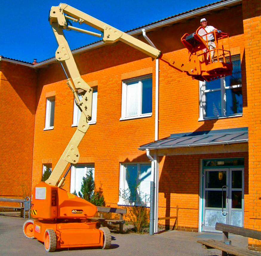 Plataforma articulada eléctrica JLG M450AJ altura de trabajo de 16m
