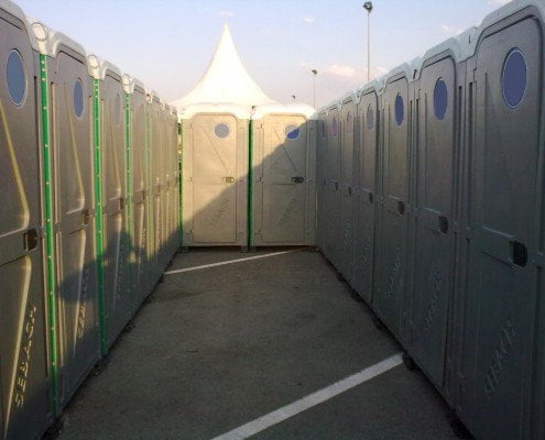 Sanitario portátil químico normal