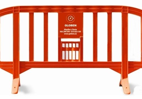VALLAS DE PLASTICO 2X1M