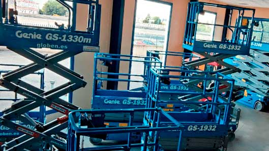alquiler de plataformas elevadoras en elda