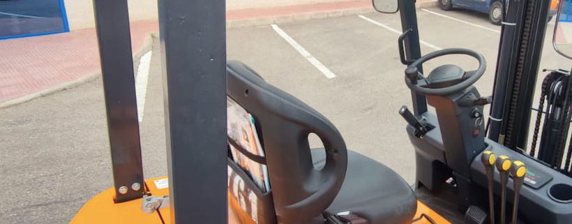 partes de una carretilla elevadora