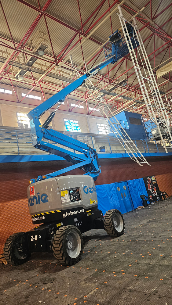 alquiler de canasta elevadora