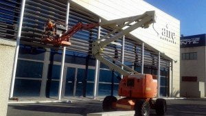 Plataforma articulada diesel